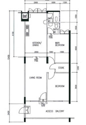 Blk 362 Clementi Avenue 2 (Clementi), HDB 3 Rooms #514088091